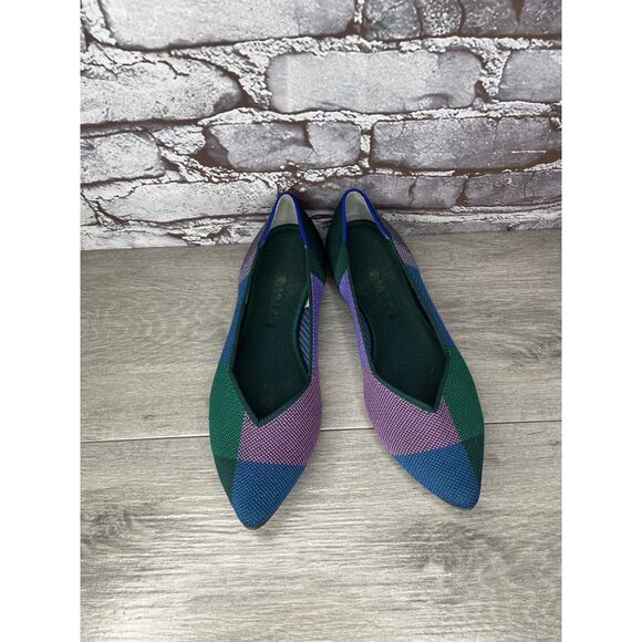 Rothys Fabric Pointed Toe Textile Slip On Ballet Flats Women’s Sz 9.5M US/40.5EU - Picture 13 of 16